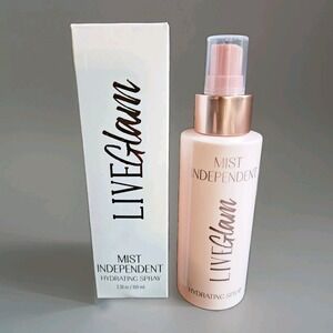Live Glam MIST INDEPENDENT Hydrating Spray - NEW 100ml MADE IN USA Cucumber Aloe